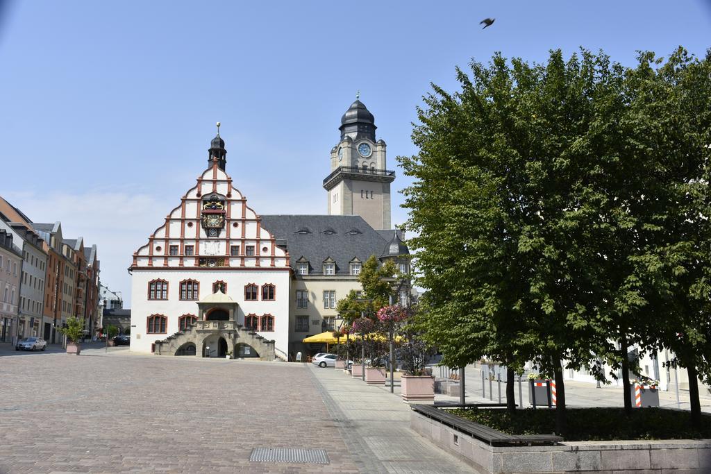 Hotel Garni Am Klostermarkt Plauen Eksteriør bilde